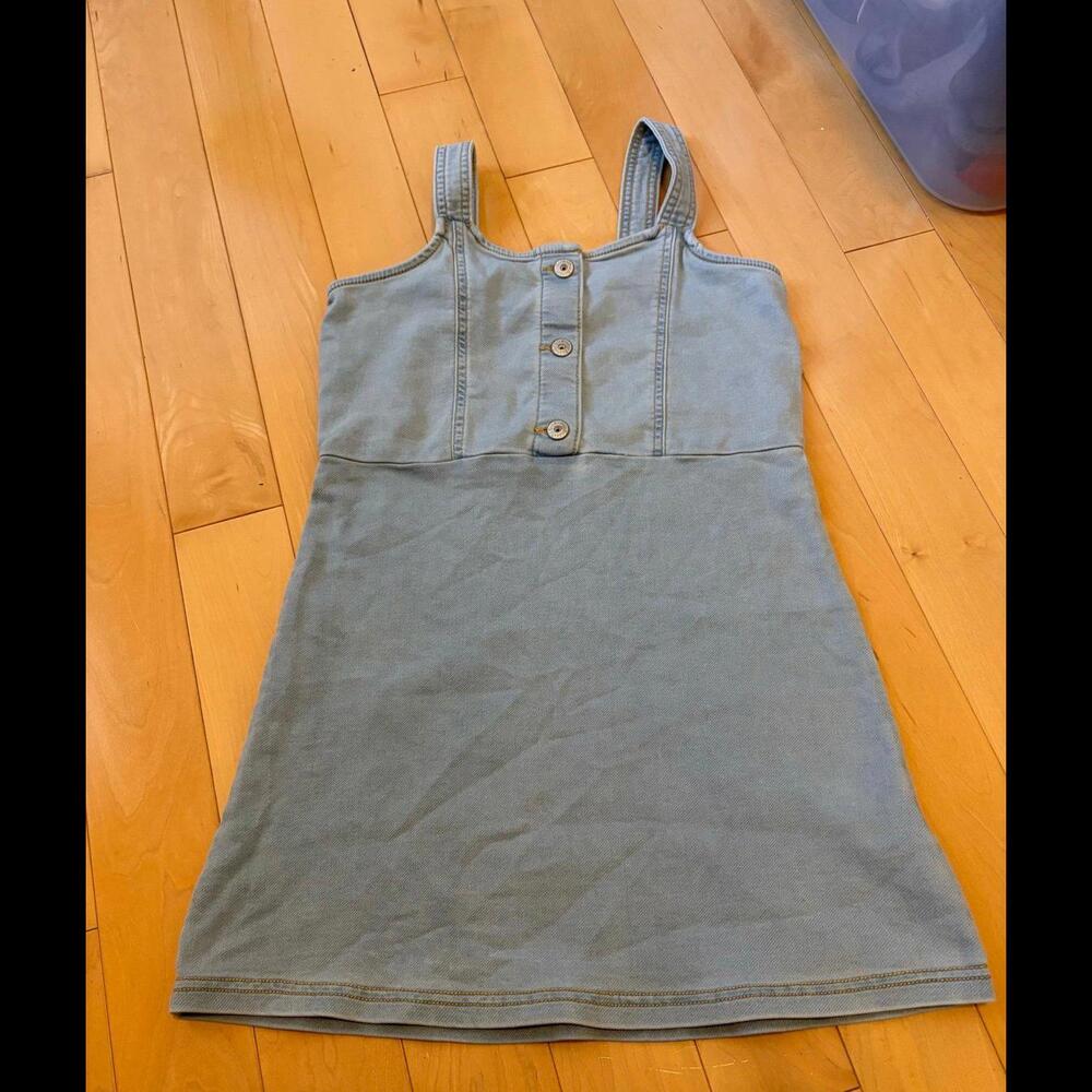 Girls denim dress size 12/12a